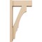 Ekena Millwork 5 1/2-in W x 14-in D x 26-in H Balboa Block Rough Cedar Woodgrain TimberThane Outlooker, Primed Tan OUTUR055X14X26BOA44RCPR - alternate 4